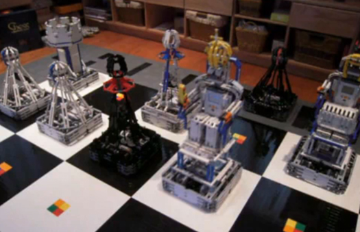 ‘Monster Chess’ Autonomously Puts You in Check With Massive Lego Robot Pieces