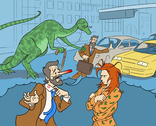 This Week In The Future: You Don’t Understand! It Was A Dinosaur!
