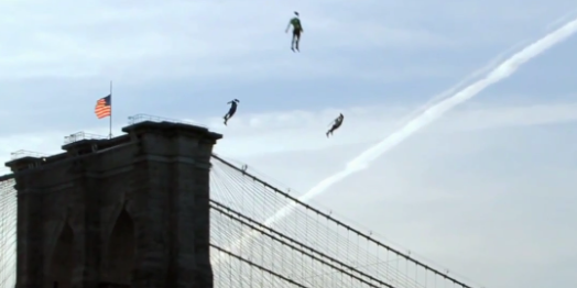 Video: People Flying, Superhero Style, Over New York City