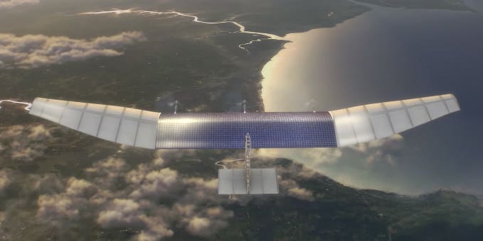 Facebook Says Wi-Fi Drones Will Be Jumbo Jet-Sized