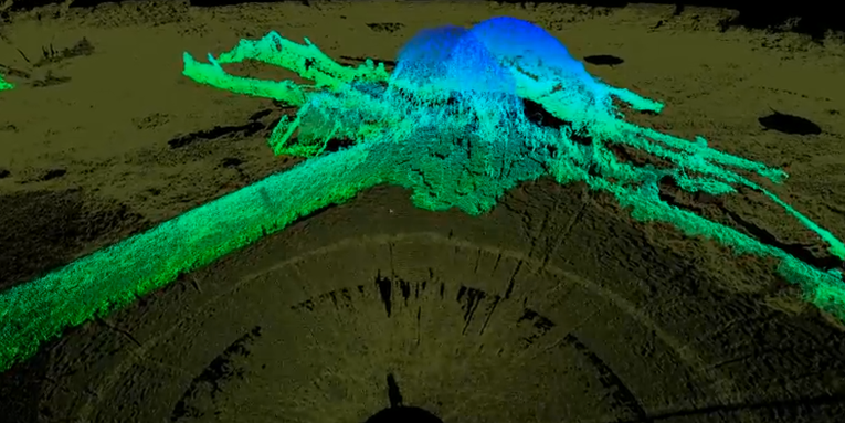 3-D Sonar Map Reveals The Remains Of A Sunken Civil War Battleship