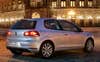 Now in its sixth generation, the latest Golf gets new styling cues that give the hatchback a presence Volkswagen design chief Walter di Silva calls "monolithic."