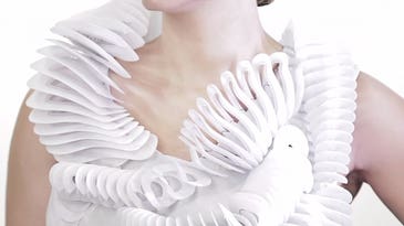 SXSW 2015: These Undulating, 3D-Printed Clothes Are Pretty Amazing