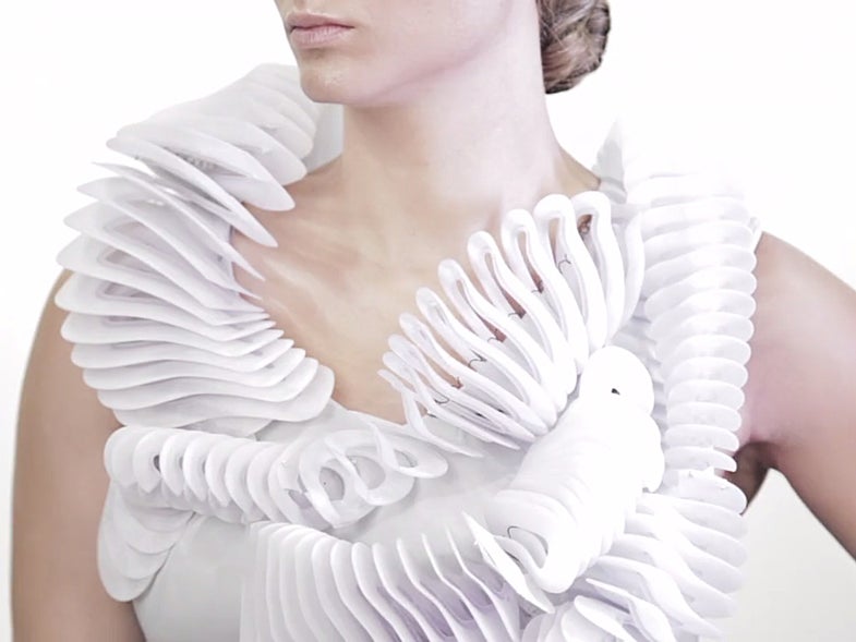SXSW 2015: These Undulating, 3D-Printed Clothes Are Pretty Amazing