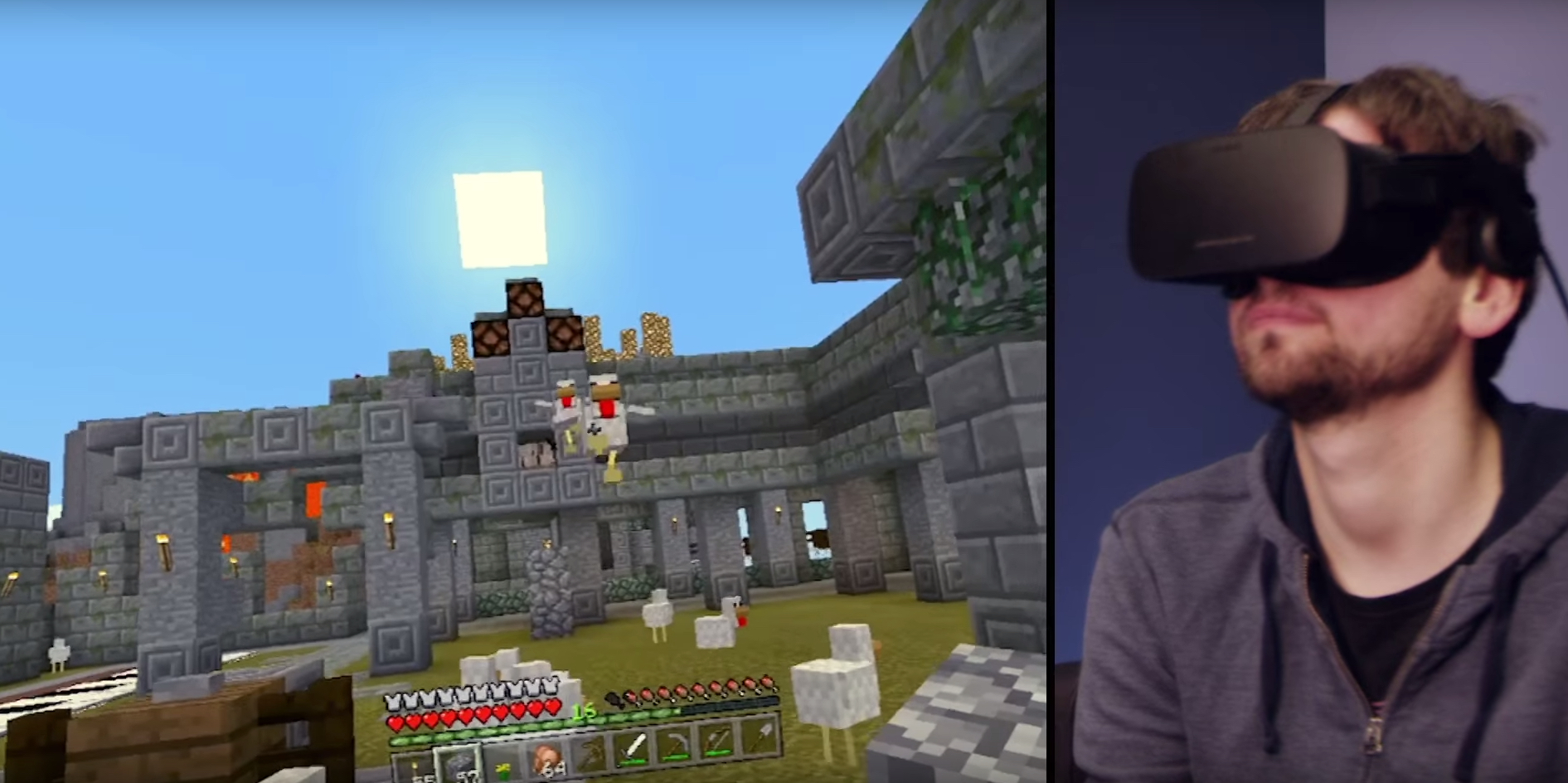 filosof vest utilgivelig You Can Play Minecraft On The Oculus Rift Now | Popular Science