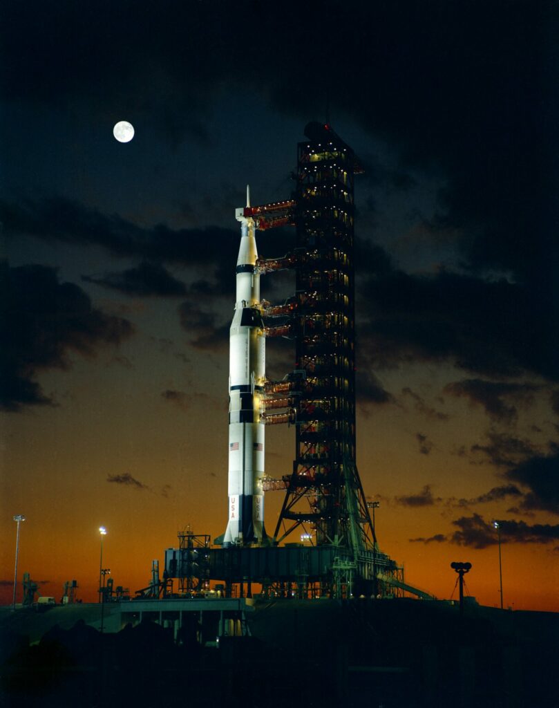 Apollo 4 on the launch pad