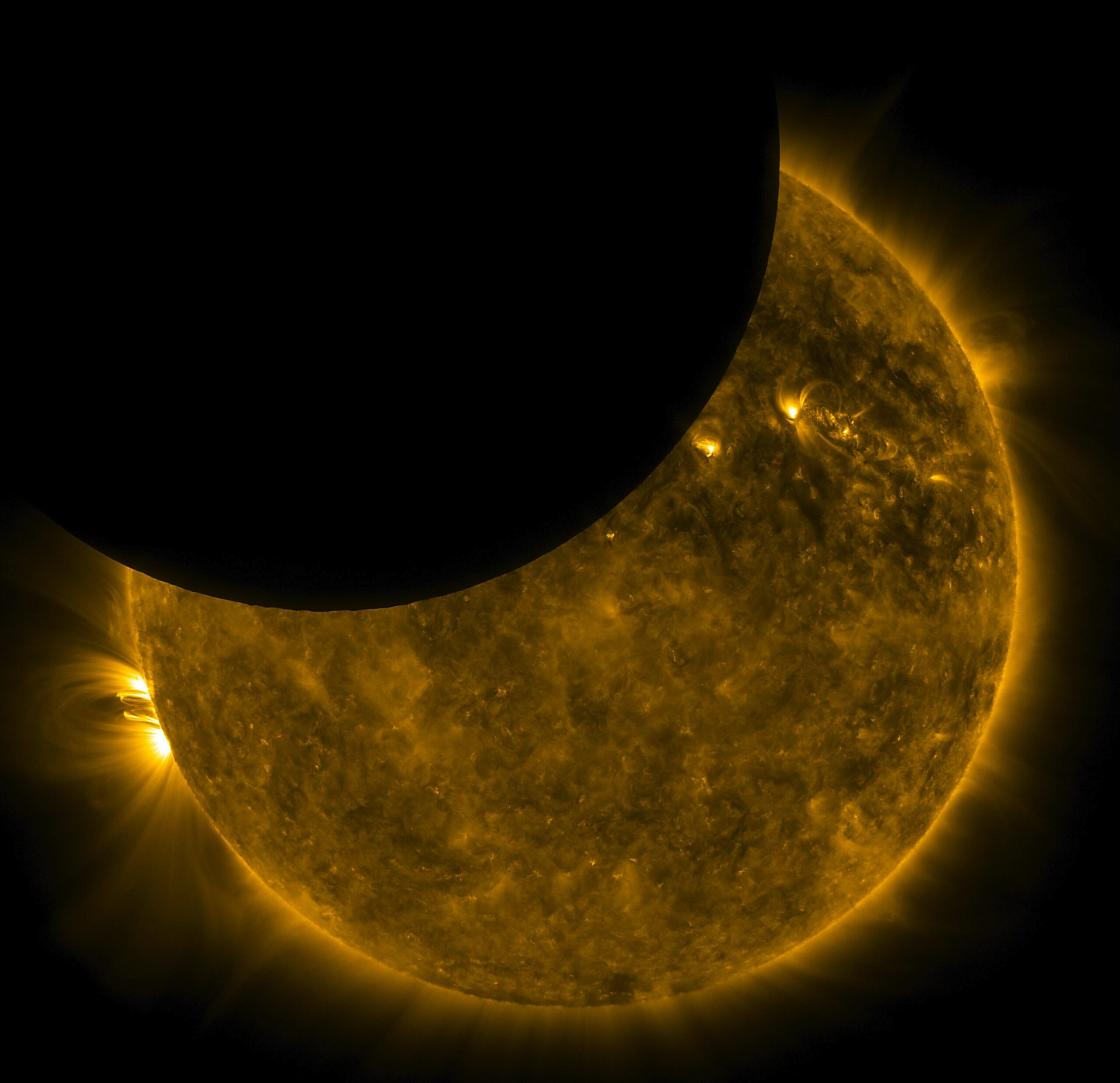 This Thursday, See A Partial Solar Eclipse At Sunset