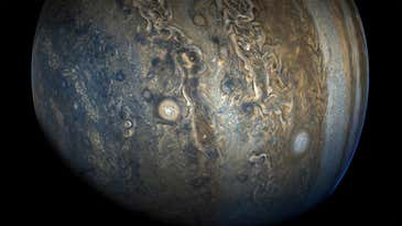 Before Jupiter got huge, it had a pretty messed up childhood