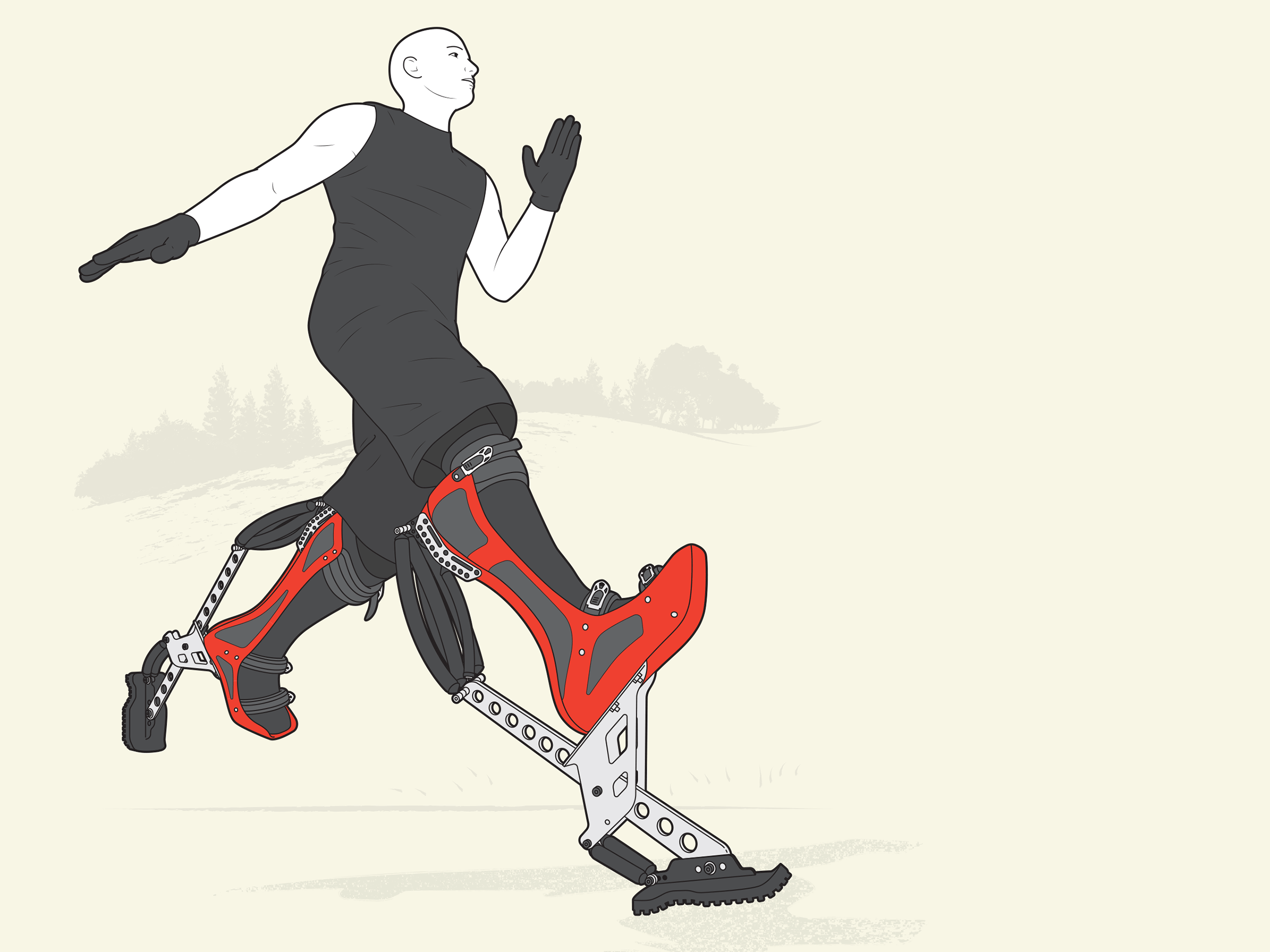 Run Like An Animal With Bionic Boots [Video]
