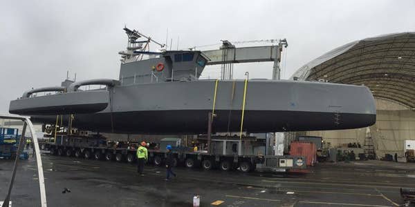 Check Out DARPA’s Newly Completed Robot Ship