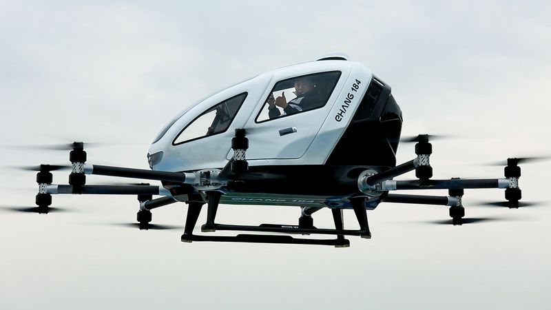 Single Passenger Drone / Dav panorama er sucht sie