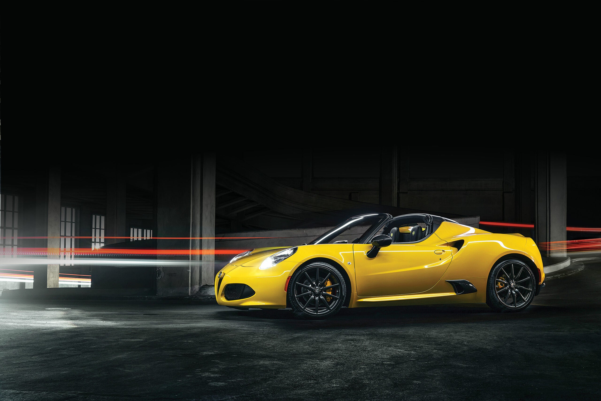 Alfa Romeo's 4C Spider Is A Lightweight Sports Car Without The Sacrifices