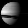 tethys in front of saturn
