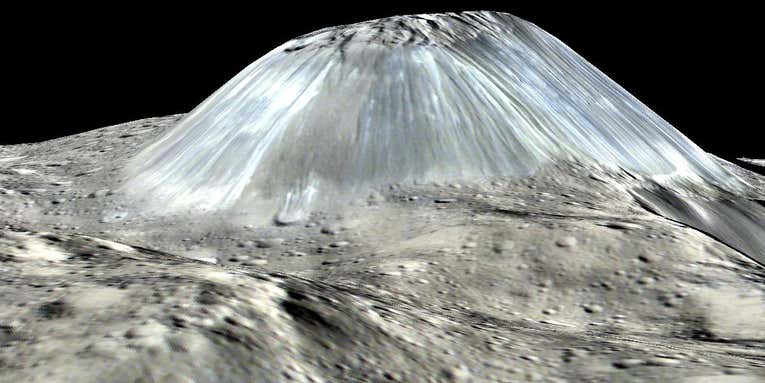 Ceres’ ice volcanoes might have oozed into oblivion