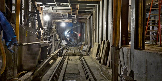 Inside The Construction Of New York City’s New Subway