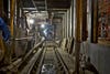 The tunnel at the 63rd Street and Lexington Avenue station is being expanded to run trains from the planned Second Avenue Subway.
