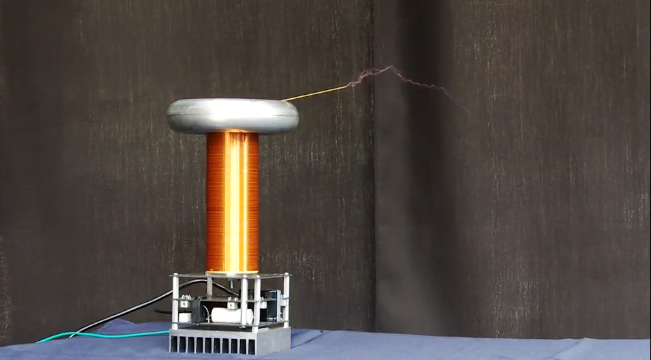 Video: Making Music On A Tiny Tesla Coil