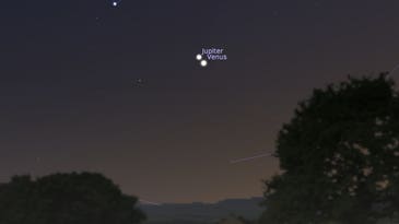 Next Week, Watch Venus And Jupiter High-Five In The Night Sky