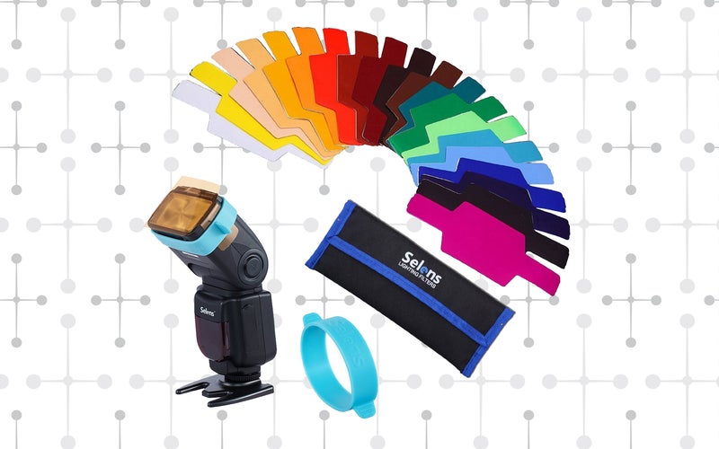 Selens Universal Flash Gels Lighting Filter Piece Combination Kits