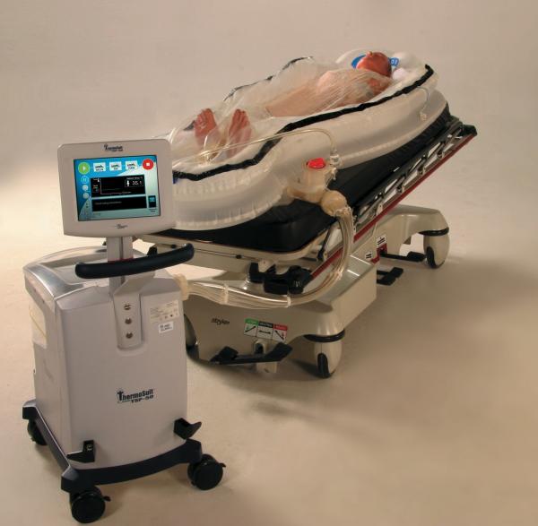 Existing methods for therapeutic hypothermia, like the ThermoSuit, require mechanical apparatus