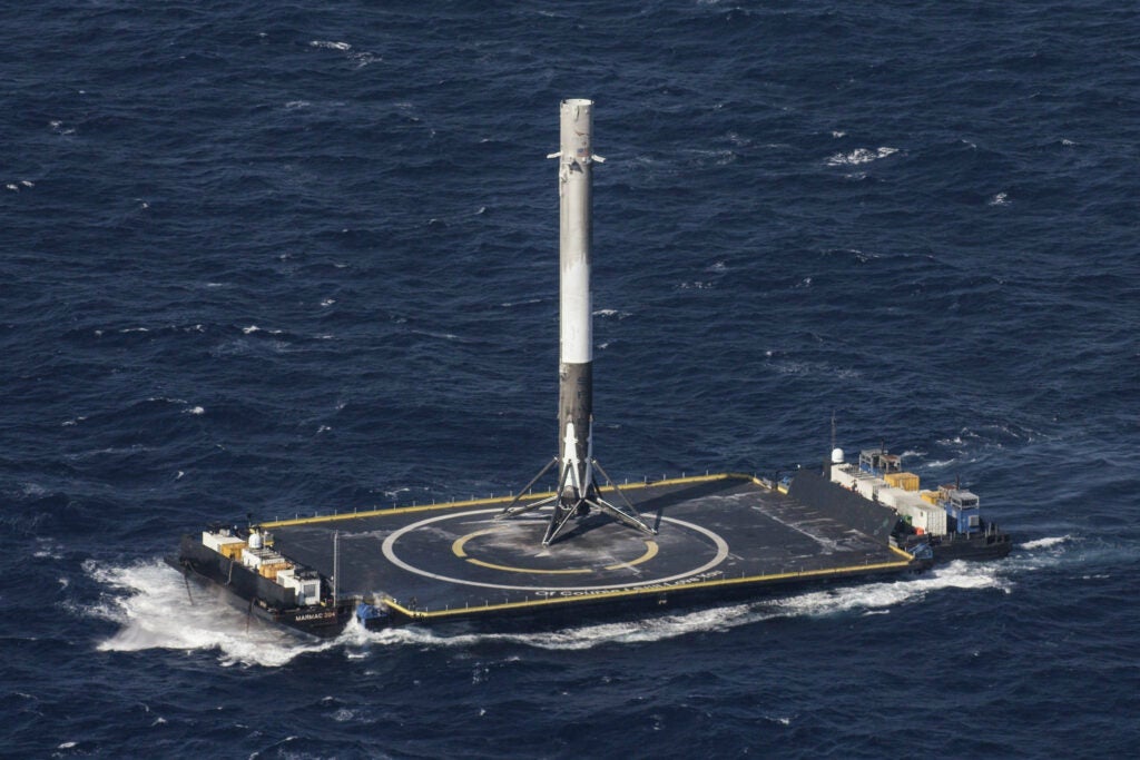 SpaceX sticks the landing