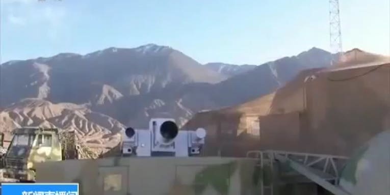 New Chinese Laser Weapon Stars On TV