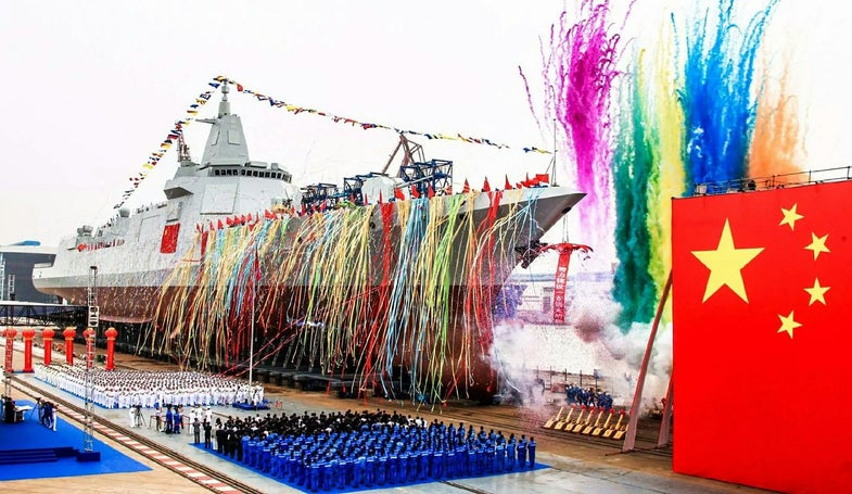 Type 055 Renhai Destroyer DDG Cruiser China
