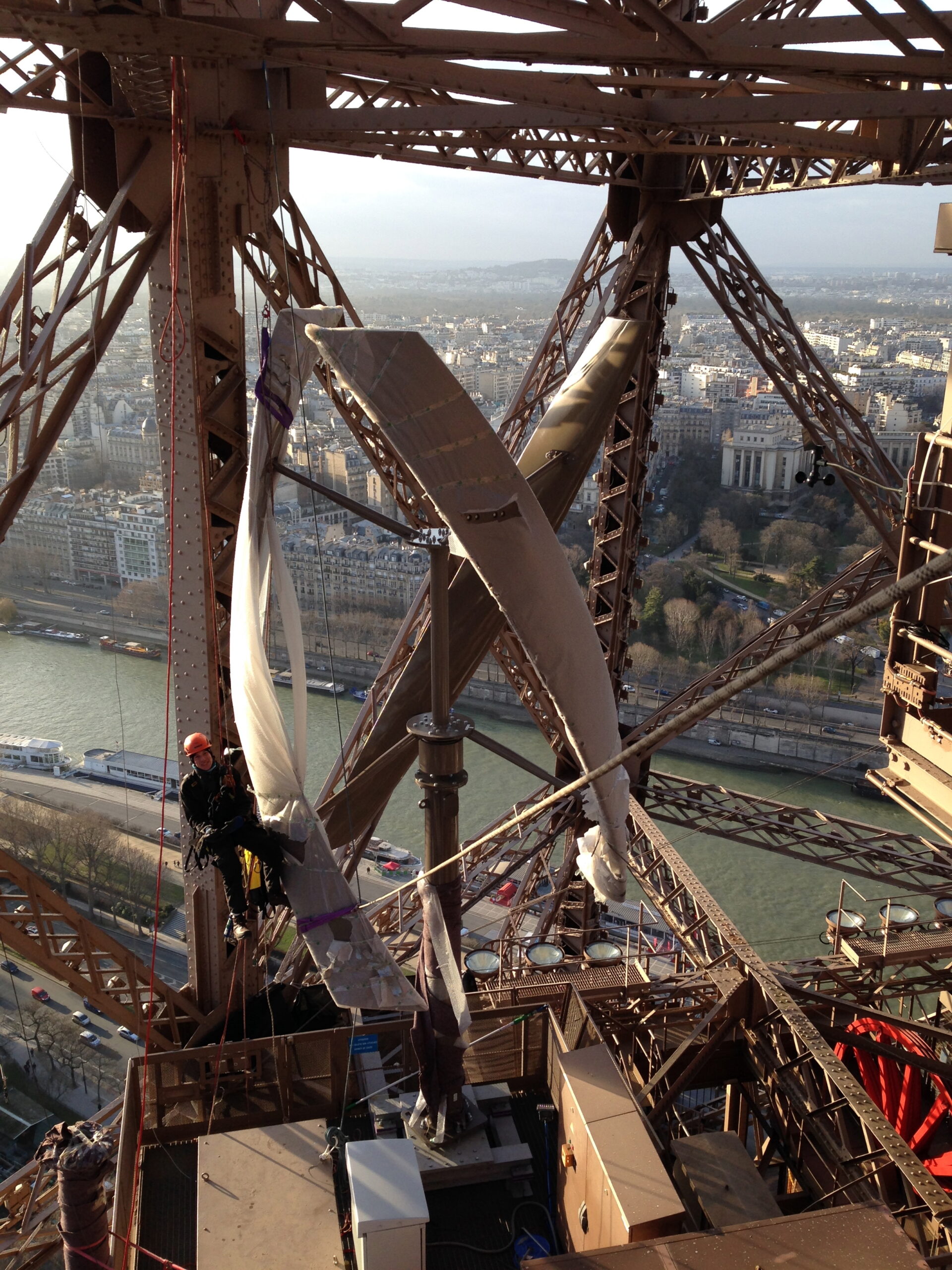 See The Eiffel Tower’s Gorgeous New Wind Turbines