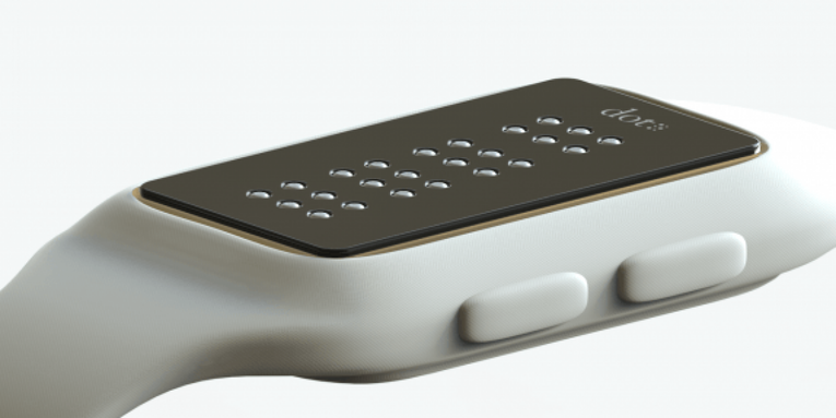 Now The Blind Can Read Texts On This New Braille Smartwatch