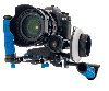 Turn video-shooting cameras into pro movie machines. This rig lets you outfit almost any DSLR camera with Hollywood-style features such as hand grips, rails to adjust position, and wheels to control focus. <strong>From $200</strong>