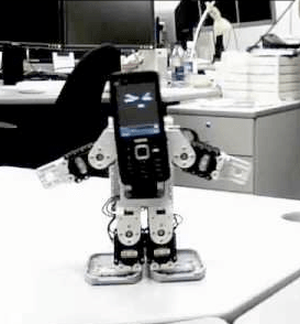 Robots Made Out of Cell Phones Dance, Cry, Throw Tantrums, and Talk to Each Other