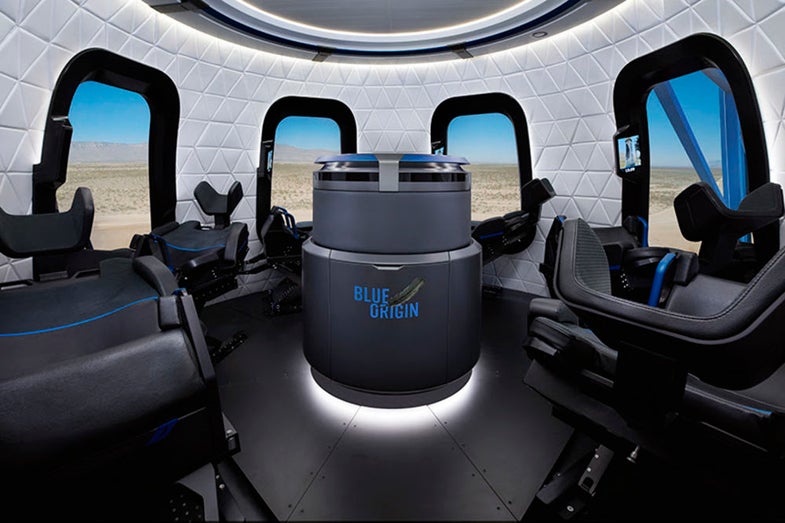 Blue Origin's capsule