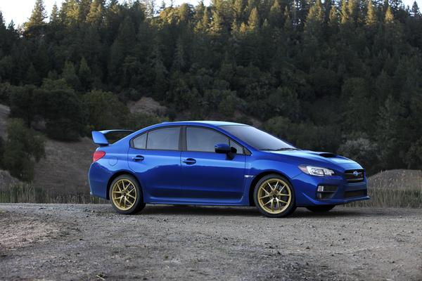 Subaru's new flagship, the WRX STI, produces 305 horsepower and 290 lb.-ft. torque from a 2.5-liter turbocharged 4-cylinder Boxer engine. The only available gearbox is a six-speed manual transmission. At launch, Subaru will proffer up a WRX STI Launch Edition, limited to 1,000 units.