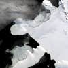 The Wilkins Ice Shelf began its collapse on February 28th when an iceberg larger than 25 square miles broke away from the shelf.