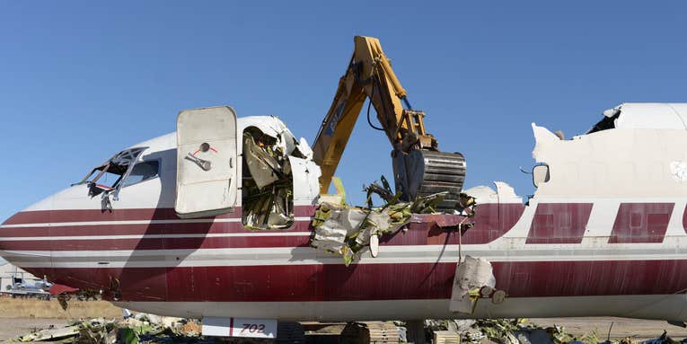 Where airplanes go to die—and be reborn