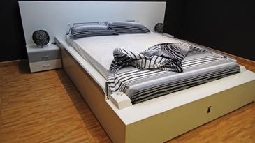 The Bed That Uses Robotic Arms to Make Itself