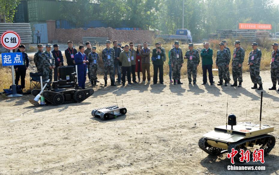 Overcoming Obstacle 2016 China autonomous robots