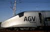 In France's new AGV train, each car is powered by its own magnetic motor, freeing up the front and back cars to carry passengers instead of engines