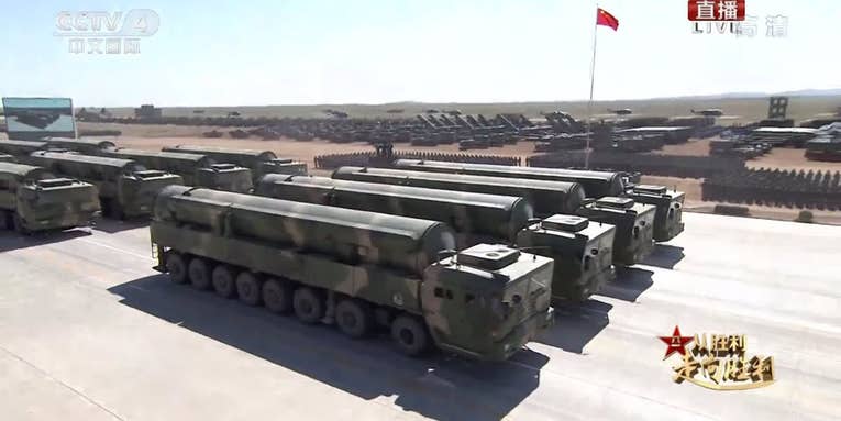 China’s army is showing off its new tanks, stealth fighters, and missiles