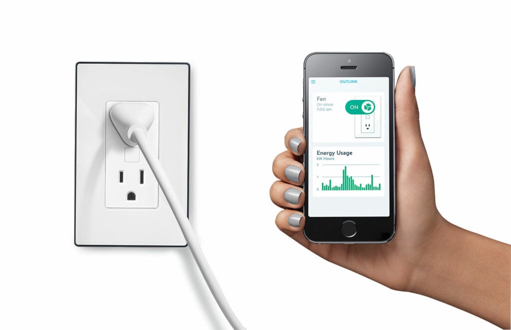 When paired with a Quirky Wink hub, this smart outlet lets users monitor the electricity flowing to devices, turn the outlet on or off, and program schedules. <a href="http://www.quirky.com/shop/920#."><strong>$50</strong></a>