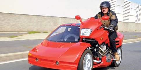 You Built What?! The Luxury Motorcycle Sidecar