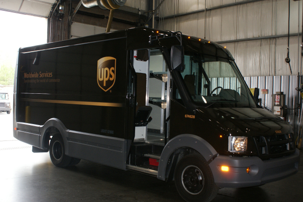 UPS’s Prototype Plastic Delivery Trucks Reduce Weight and Increase Mileage