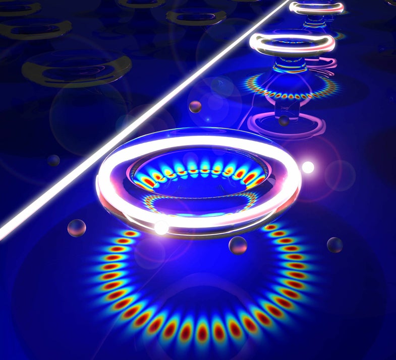 “Whispering Gallery” Microresonator Can Measure Individual Nanoparticles