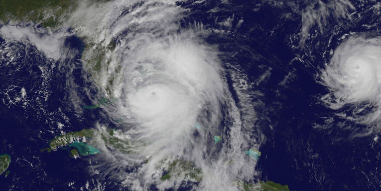 Space Station Watches As Hurricane Matthew Closes In On Florida