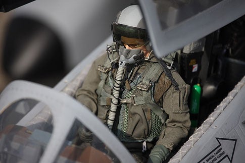 The insane detail doesn't cease at the outside; an action figure inside is dressed and modeled to resemble the real-life pilot of the Warthog on which the model is based, Captain P.J. Johnson.