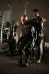 Pictured here in his bionic suit during a training session, Mark Pollock, who was paralyzed four years ago from the waist down, did something not even most doctors thought was possible: With the help of a bionic suit and a non-invasive stimulation technique, <a href="https://www.popsci.com/bionic-suit-helps-paralyzed-man-voluntarily-take-thousands-steps/">he voluntarily took thousands of steps</a>. He is reportedly the first completely paralyzed person to accomplish this feat.