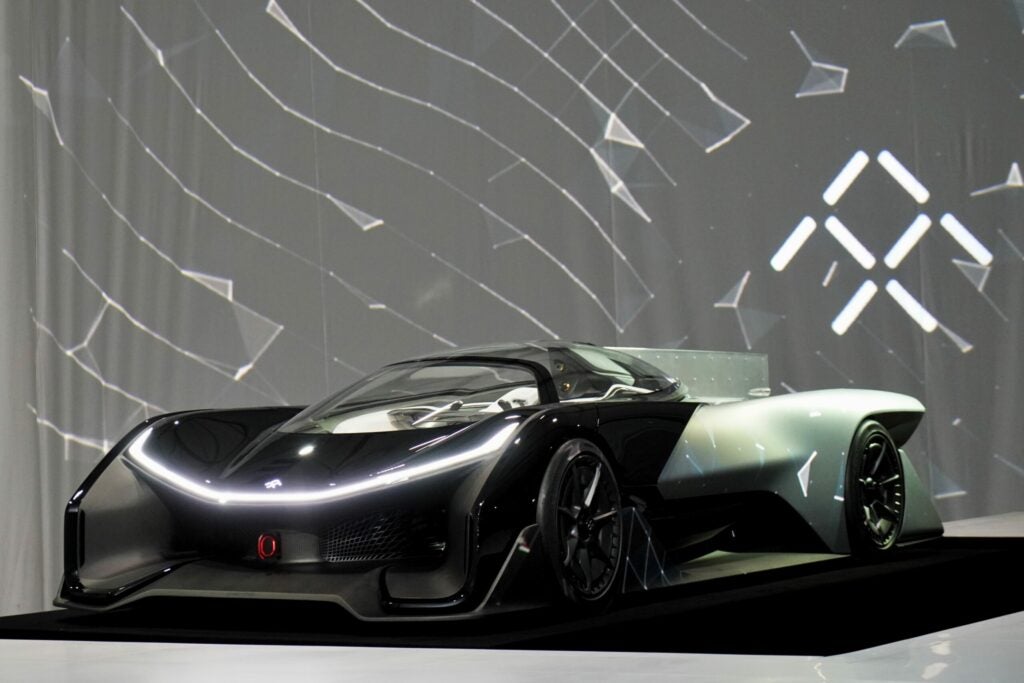 Faraday Future FFZERO1 electric car concept unveiled