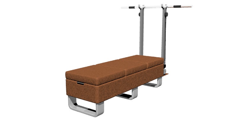 A Table-Sized Weight Bench for a Shoebox Sized Apartment