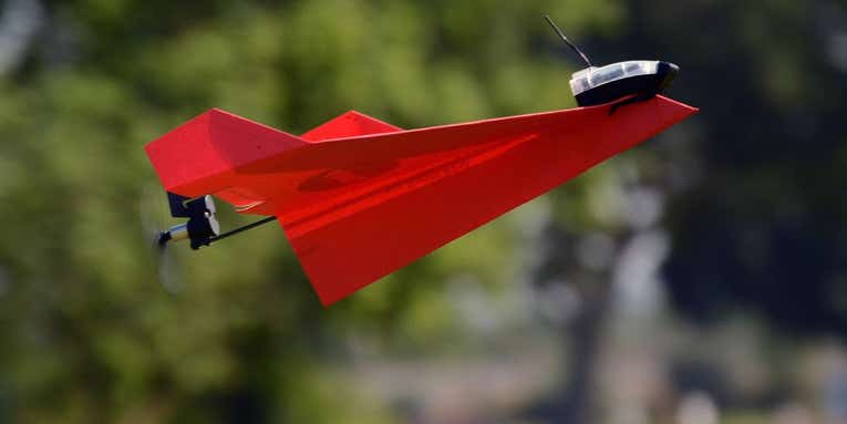 Motorized Paper Airplanes Are Drones, According To FAA