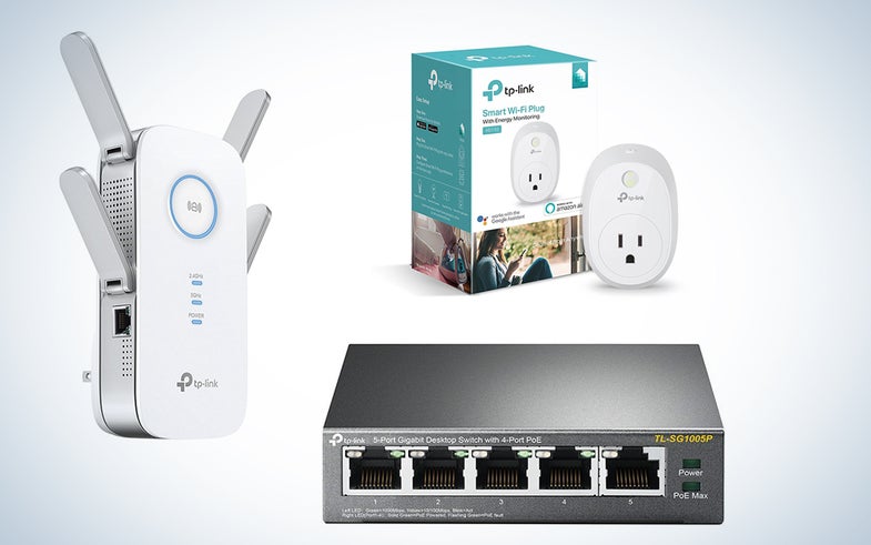 TP-Link routers, extenders, and smart plugs